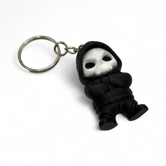 Brelok Halloween Street Skull