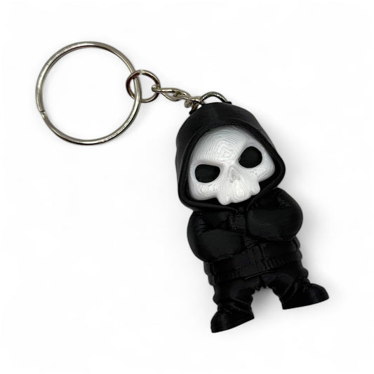 Brelok Halloween Street Skull
